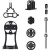 Gadpiparty Supporto Computer Bicicletta Lega di Alluminio, Porta Contachilometri, Montaggio Facile, Compatibile con Bici da Corsa e Mountain Bike, Nero