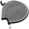 ifundom Custodia per Racchetta da Tennis Tavolo Oxford Grigia | Borsa Compatta per Riporre e Trasportare, Design Semicircolare, Facile da Sistemare, Prolunga la Durata