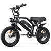 AVDLEU Bici Elettrica Adulti Fat Bike 16x3.0, Motore Potente, Batteria 36V 10,4Ah Rimovibile, LCD, Uomo Donna