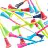 Generic Accessori da golf Professionali Sport All'aria Aperta Multicolore 50 Pz/lotto Cuscino Gomma Plastica (18 x13 x4cm)