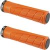 cyclingcolors Manopole bici lock-on 135 mm diametro 22 mm morbide unisex per manubrio MTB trekking strada scooter bici, arancione