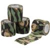 Generic Nastro adesivo mimetico da 5,1 cm x 4,5 m, 4 rotoli di nastro autoadesivo mimetico per caccia, arrampicata, fotocamera esterna, torcia, classico