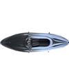 CHICIRIS Set Kayak Gonfiabile per 1, Canoa Gonfiabile in PVC con Custodia per Pagaia con Pompa a Mano per la Pesca