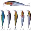 Generic 1 pz Giappone Hot Modello Affondante Minnow Esche Da Pesca 8,5 cm 9.2G Jerkbait con Occhi 3D & Sharp Treble Hooks, Realistico Pelle Artificiale Esca per Acqua Salata & Acqua Dolce