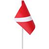 VICASKY Bandiera da Immersione Rossa, 60 Cm, Segnalazione ad Alta visibilità per Floating Buoy e attività Acquatiche di Gruppo