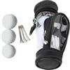Generic Borsa da golf, organizer da tè da golf, borsa leggera, resistente all'usura, accessorio sportivo per oggetti di valore e accessori
