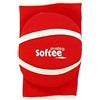 Softee Equipment Rodillera Y CODERA Acolchada, Rojo, Talla única