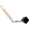 Poystng Strumento Punta Stecca da Biliardo | Accessorio per la preparazione portatile 2 in 1, manico in legno, supporto per gesso collegato, attrezzatura per la