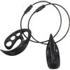 AUTSUPPL 2 Pezzi Clip per Disco Portatile per Disco da Lancio Outdoor Nero | Porta Disco Compatto, Plastica e Metallo, Resistente AI Graffi, Accessorio Leggero per Esterno