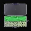 Generic Perline luminose da pesca Glow Beads Fishing Rigs & Tube Line, luminoso Rigging Angling Glow Tubing Tool