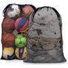 Generic 1 borsa sportiva a rete di grande capacità, con coulisse, per attrezzature sportive di squadra, nuoto, calcio, 88,9 x 58,4 cm