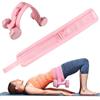 xtemtoamz Hip Thrust Belt, Cintura per Sollevamento Fianchi, Cintura con Pesi Regolabili per Esercizi per I Fianchi, Glute Bridge, Plank, Cintura Con Pesi per Manubri E Kettlebell, Rosa