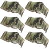 PRETYZOOM 6 Rotoli Nastro Adesivo Mimetico per Esterni Tessuto Non Tessuto e Trama a Rete, Alta Elasticità e Rimozione Senza Residui, per Arrampicata e Avventure Outdoor
