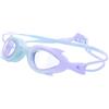BESTYASH Occhialini da Nuoto per Cartoni Animati, Impermeabili | Visione Chiara Panoramica, Policarbonato e Silicone, Colore Lavanda, per Piscina e Attività in Acqua