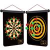 Mistep Freccette magnetiche, freccette magnetiche arrotolabili 2-in-1 da 17 , giochi da interno ed esterno per bambini con 12 freccette magnetiche, miglior regalo giocattolo per adolescenti 5 6 7 8 9 10 11 12 13 14 Ragazzi di 15 anni