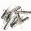 Generic 10 esche morbide per pesci, esche artificiali realistiche a coda di forcella, per pesca, pesciolini e carpe, design a coda divisa per una maggiore velocità di cattura