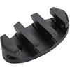 Karlak Bitta di Ancoraggio a per Kayak, Facile da Usare, Design in Plastica Resistente per Fissare le Ancore, Nera, 8,8 * 2,3 * 4,4 Cm, Ideale Barche e Rimorchi
