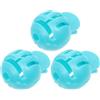 DEARMAMY 3 Pezzi Marcatore per Palline da Golf a Doppia Faccia in ABS, Clip | Strumento per Disegnare Linee, Leggero e Firm, Facile da Portare, per Accessori Golf