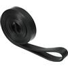 Generic Bande di resistenza, fasce di supporto per trazioni, larghezza 5,3 cm, per allenamento, palestra, allenamento muscolare, stretching, colore nero