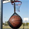 Generic 1 borsa da basket portatile in rete con gancio per appendere attrezzature sportive borse con coulisse per palline 30 x 16 cm