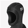 HAKIDZEL Nero Cappuccio da Immersione Taglia, in Neoprene, 3mm | 1 Pezzo, Nylon Interno, Calore per Testa e Collo, Uso e Immersione Subacquea