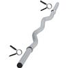 TrainHard SZ, bilanciere curl, lunghezza 1,3 m, portata 90 kg, 30 mm