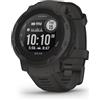 Garmin Instinct 2 Solar, 45mm, Smartwatch GPS Ultra Resistente, Graphite | Autonomia infinita, +30 app multisport, GPS, Cardio, SpO2, Activity Tracker 24/7, Connect IQ,