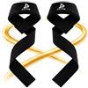 DAYEM Straps Gym Powerlifting - Cinghie per sollevamento pesi da palestra con supporto imbottito in neoprene per uomo e donna