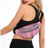 Generic Marsupio fitness con cinghia regolabile piccolo marsupio, cintura da corsa, Rosa4., Marsupio