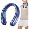 Generico Personal Neck Fan - 5-Speed Rechargeable Bladeless Silent Airflow | Fan to Wear Around Neck for Women Home Outdoor Activities Commuting Shopping Travel Concert Camping Fishing Hiking