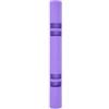 Fzaqwen Tubo Palestra Bilanciere Portatile Cilindro Allenamento Attrezzo Funzionale Maniglie Rettangolari Gomma Naturale Opaca Adatto per Atleti Appassionati, Viola, 4KG
