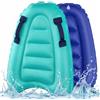 pangdapengpeng Tavoletta Nuoto Gonfiabile 67 x 52 cm con Manici | Bodyboard Gonfiabile, Bodyboard Pieghevole con Pompa per Mare, Piscina, Vacanze, Nuoto e Onde Leggere