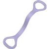 Generic Estensione portatile per torace, spalle aperte, per fitness, yoga, stretching, fitness, yoga, pilates, corda elastica di tensione (viola)