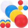 Warmhm 16 Pezzi Pallina da Golf Cava senza Fori in PP per Allenamento | Tocco Liscio e Comodo, Pratica e Funzionale, per Esercizio Golfistico, Uso Quotidiano