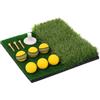 DEARMAMY Tappetino da Golf per Esercitarsi, Mini a Doppio Colore, Verde | PP Nylon ed Eva, per Uso Interno ed Esterno, Sensazione Realistica, Struttura Semplice e Durata Prolungata