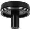 SHERCHPRY Fishing Rod End Protector Cappuccio Terminale Canna da Pesca, Lega di Alluminio, Nero, Accessorio, per Lanci e Pesca in Mare