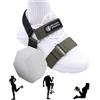 J Bryant Tibialis Trainer - Passanti per i piedi per allenamento di stinchi, riccioli e ginocchia, cinghie regolabili alla caviglia per fissaggio manubri, allenamento della forza e attrezzature per la