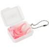 DEARMAMY Clip Nasale per Nuoto Regolabile in Silicone, Set | Tappi per Orecchie, Custodia Bianca, Rosa, Fit Sicuro e Morbido, per Piscina e Sport Acquatici