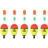 Generic Bobine da pesca da 5,1 g, confezione da 5 galleggianti da pesca in EVA per pesca d'acqua dolce e salata, giallo