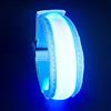 Colexy LED Braccialetto Ricaricabile con 3 modalità di Illuminazione, Bracciale LED di Ricarica USB, LED Bracciale LED Bande Catarifrangenti per Running Ciclismo Correre Bici Corsa Notturna