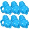 DEARMAMY 6 Pezzi Tappi per Bastoni da Trampolino in PP Blu | Protezione per Tubo e Rete, Accessorio Importante per Trampolino, Design Creativo, Resistente All'usura, Blu