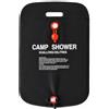 Generic 20L Camping Shower Bag Riscaldamento Solare Risparmio Energetico Portatile Pieghevole Doccia Esterna con Valvola Rapida per Escursioni RV Spiaggi