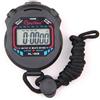 JS CRONOMETRO Digitale Chronometer Corsa Sport Palestra Orologio RILEVA Tempo Tempi