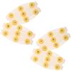 Hemobllo 2 Paia Ice Traction Cleats, Ramponi da Neve Antiscivolo in Silicone Tpe, 7 Punte Trasparenti, per Sport All'aperto e Corsa