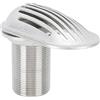 CHICIRIS Presa di Mare per Barche in Acciaio Inox 316 Filtro di Ingresso | Filtro di aspirazione per barche marine Filtro di ingresso passa scafo in acciaio inossidabile 316 1 1 2 pollici Blocco