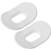 BELLIFFY 2 Pezzi Protezione Labbra per Regolatore Subacqueo in Silicone, Boccaglio da Immersione Bianco, Antighiaccio e Schermatura Acqua Salata, per Immersioni in Mare Profondo