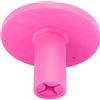 Drfeify Supporto per Tee in Gomma Supporto per Tee da Base Rotonda in Gomma da 38 Mm per Campo Pratica e Tappetino da Pratica Altezza del Regolabile Aiuto per l'allenamento da Portatile per Gli