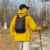 Generic Zaino da trekking leggero impermeabile ripiegabile zaino da viaggio per sport all'aria aperta casual con borsa portaoggetti, 10L, nero