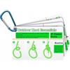 Generic Mini moschettone Outdoor Knots Mastery Card - 27 nodi essenziali per backpacking, scouting e campeggio, 4 carte tascabili impermeabili