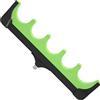 JTLB Portacanna da Pesca, Supporto per Pod Feeder in Plastica EVA da 3 5 6 10 Fori con Pulsanti a Vite, per Attrezzatura da Pesca Alla Carpa